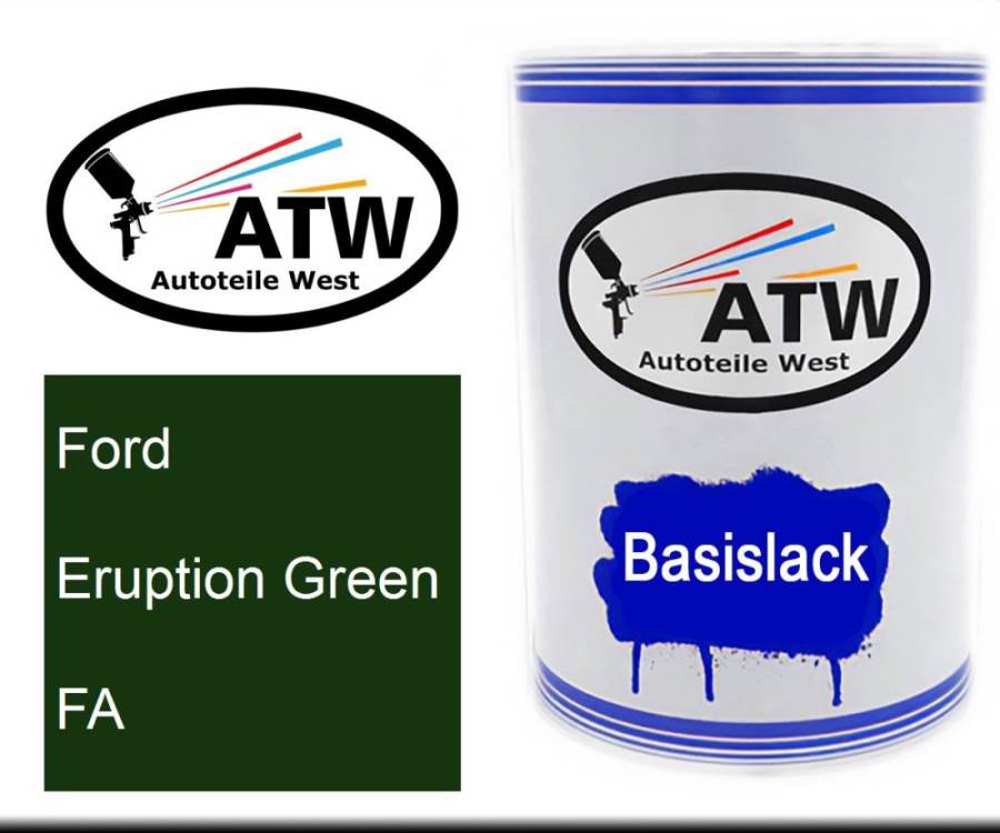Ford, Eruption Green, FA: 500ml Lackdose, von ATW Autoteile West.